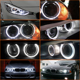 Angel Eyes E60, ZXREEK 2X 7W Led Halo Ring Lights 6500K White For E39 E53 E60 E63 E64 E65 E66 E83
