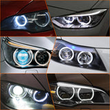 E90 E91 6W LED Angel Eyes, ZXREEK Marker Light For 3 Series Sedan/Wagon 325i 325xi 328i 328xi